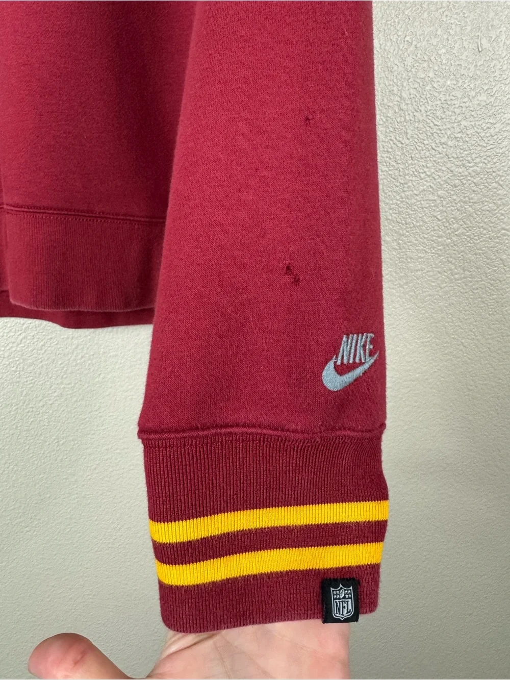 Washington Redskins NFL Nike Crewneck Sweatshirt large
